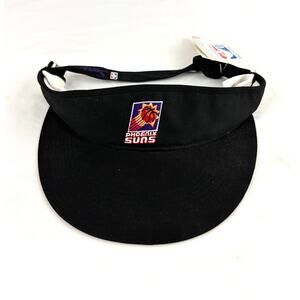 Vintage Black Phoenix Suns Team NBA Visor Sports Basketball